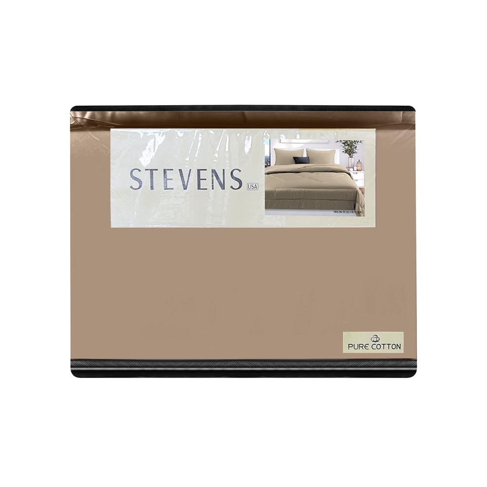 ชุดผ้าปูที่นอน 5 ฟุต (ชุด 6 ชิ้น) STEVENS PURE COTTON PZ02LB