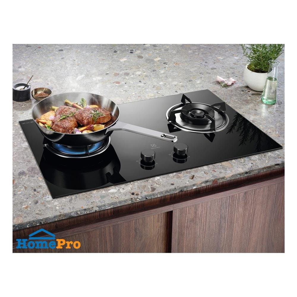 เตาฝังแก๊ส ELECTROLUX EHG7202BE 78 ซม.