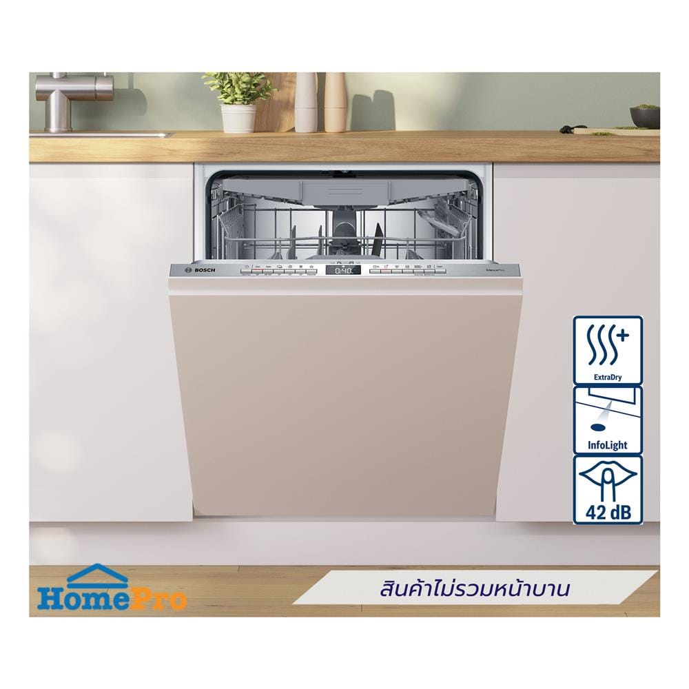 เครื่องล้างจานฝัง BOSCH SMV4HCX19E