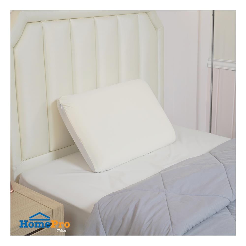 หมอนสุขภาพ AIR FOAM SNAZZ AIR FOAM DUAL COMFORT 40x60x12 ซม. สี CREAM/GREY
