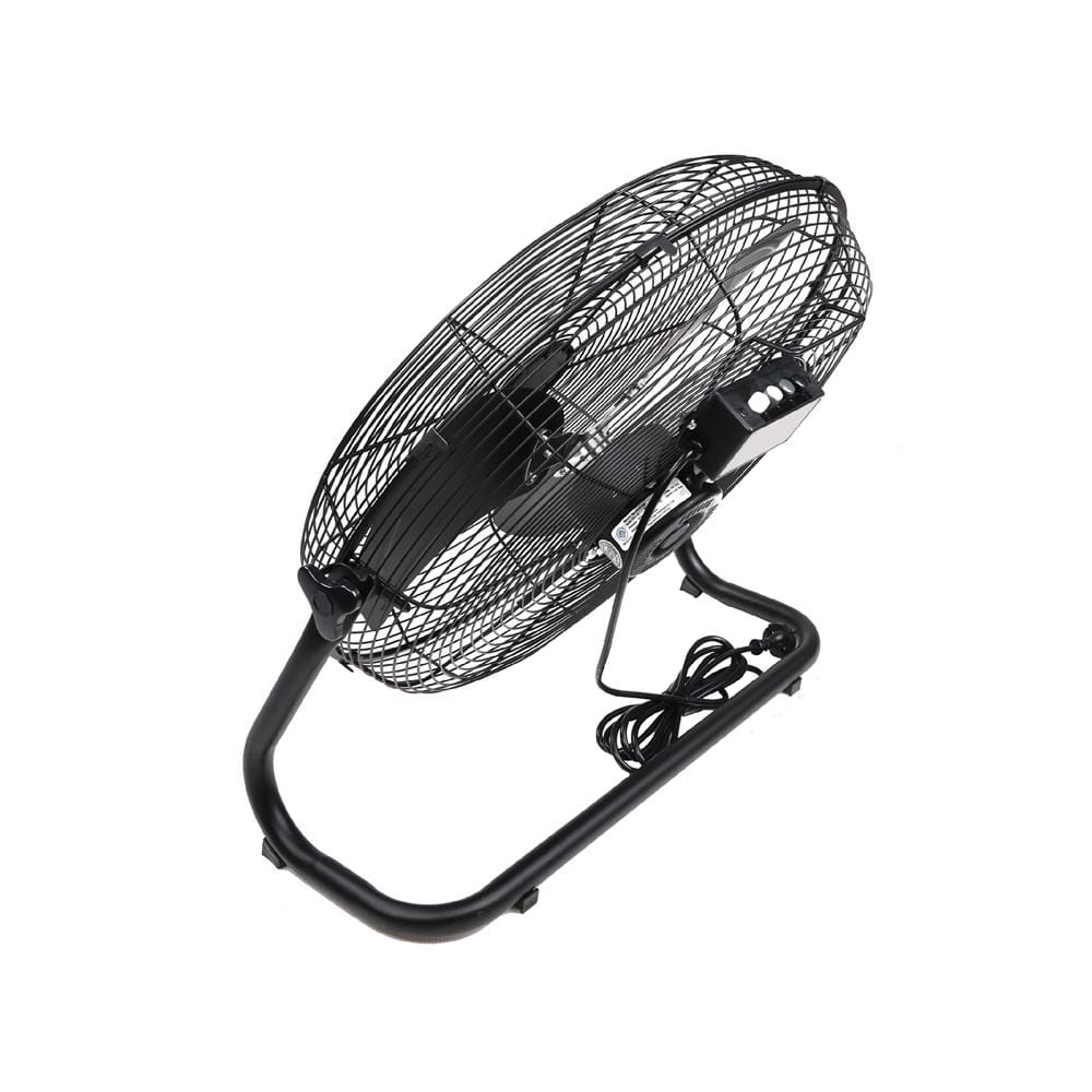 พัดลมอุตสาหกรรม 18 นิ้ว YUSHI YUS-FE345 สีดำ