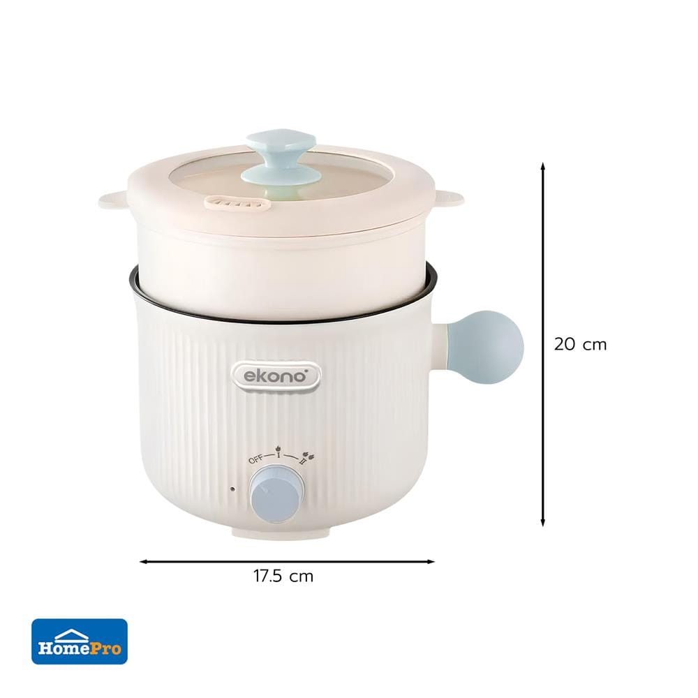 หม้ออเนกประสงค์ EKONO EK-ETP01 สีขาว 1 ลิตร