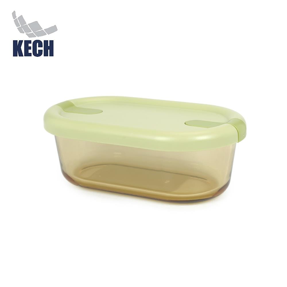 กล่องอาหารแก้ว KECH HOPE 1SLOT 0.75 ลิตร สีเขียว