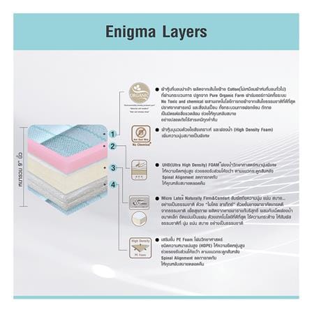 ที่นอนยางพาราอัด 5 ฟุต HOME LIVING STYLE รุ่น ENIGMAII_7
