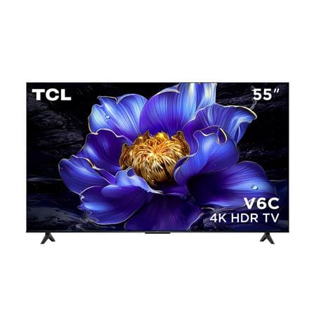 ทีวีแอลอีดี 55 นิ้ว TCL (4K, LED, GOOGLE TV) 55V6C