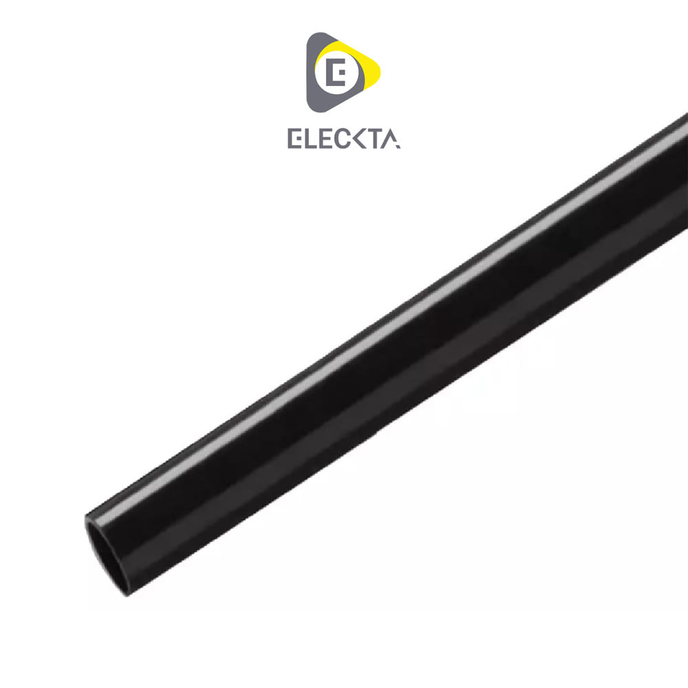ท่อตรง UPVC ELECKTA 16 มม. 2.90 ม. (มาตรฐาน BS) สีดำ