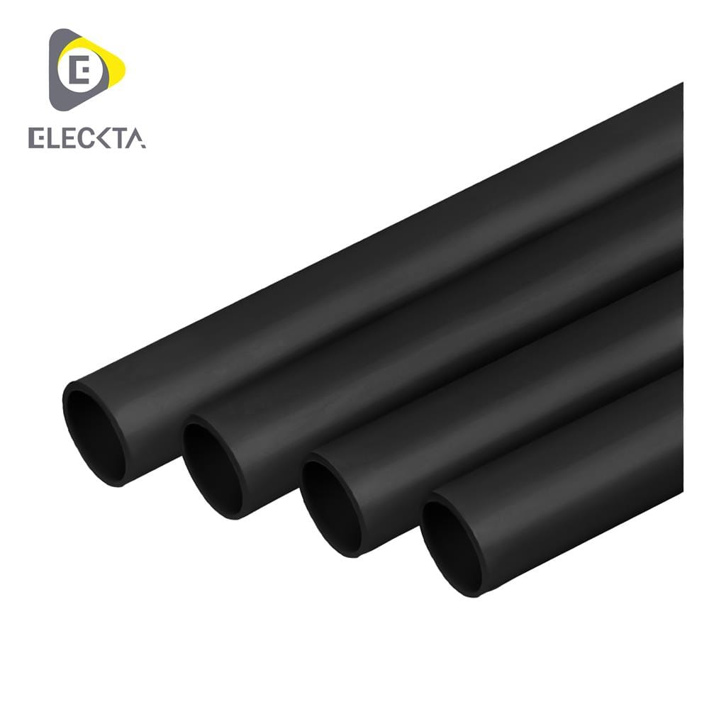 ท่อตรง UPVC ELECKTA 20 มม.&nbsp;2.90 ม. สีดำ