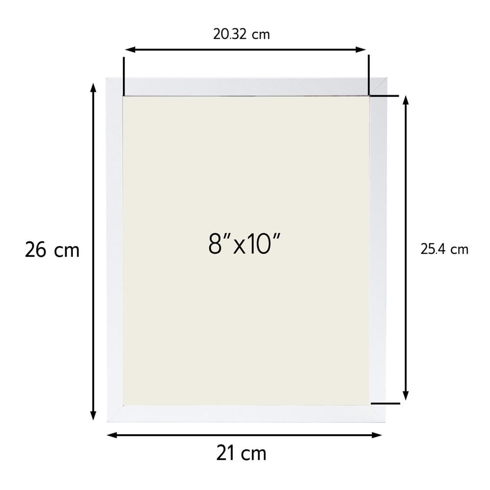 กรอบรูป SNAZZ LENORA 8x10 นิ้ว สีขาว