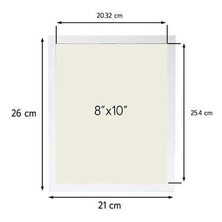 กรอบรูป SNAZZ LENORA 8x10 นิ้ว สีขาว_6