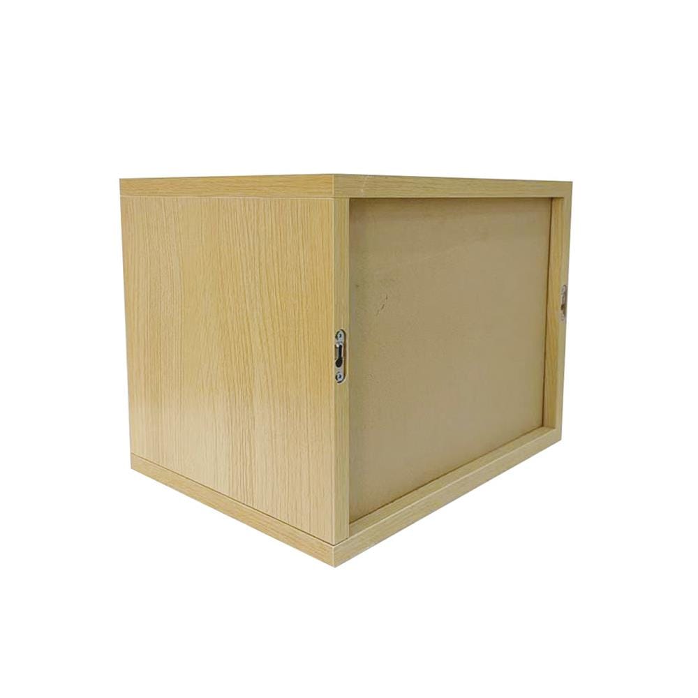 ชั้นติดผนัง 1 ลิ้นชัก STACKO MORU 40.8x29.3x31ซม. สีไลท์โอ๊ค