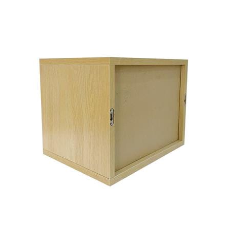 ชั้นติดผนัง 1 ลิ้นชัก STACKO MORU 40.8x29.3x31ซม. สีไลท์โอ๊ค_4