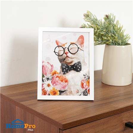 กรอบรูป SNAZZ LENORA 6x8 นิ้ว สีขาว_4