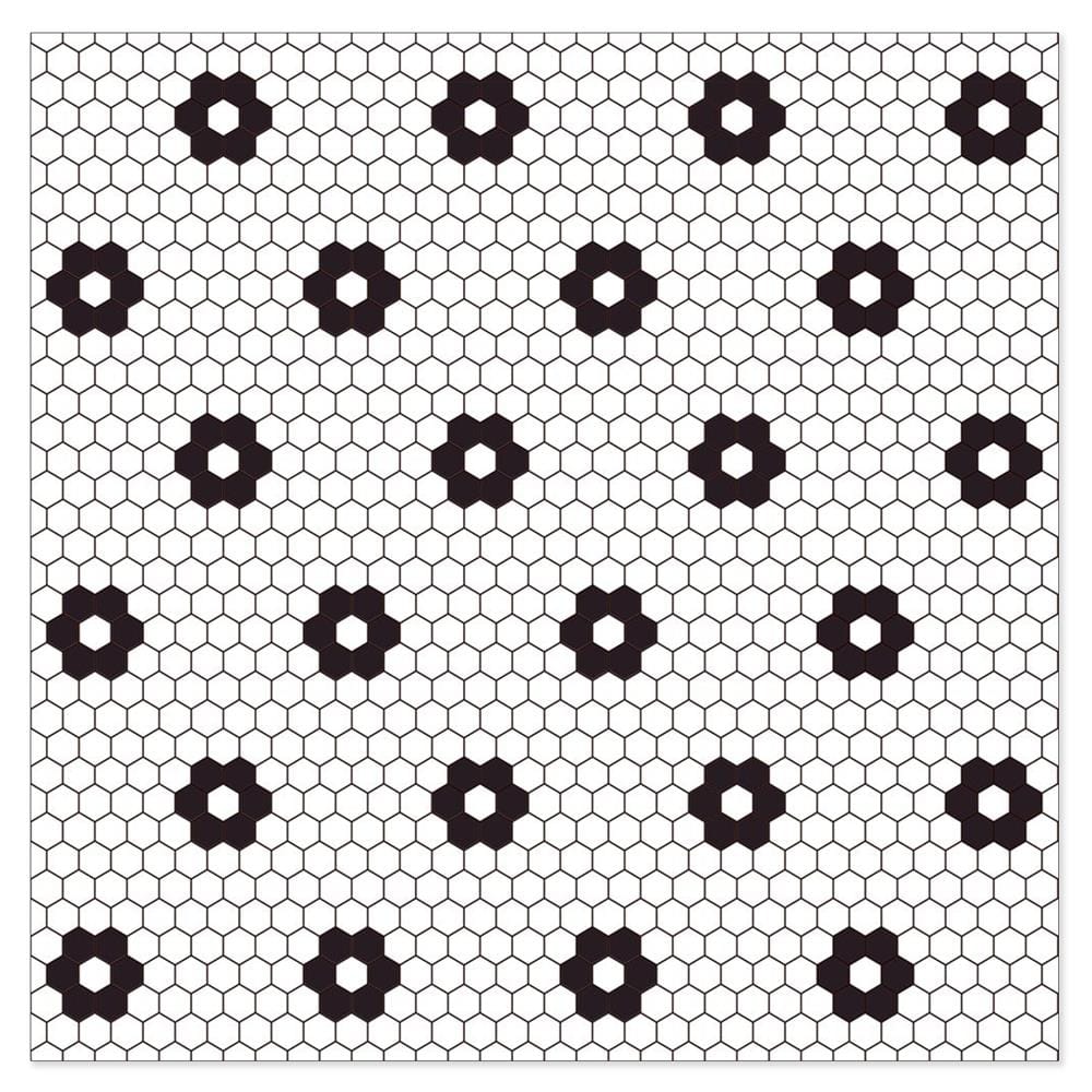 กระเบื้องพื้น 16x16 นิ้ว DURAGRES จิน ขาว A 0.96 ตร.ม.