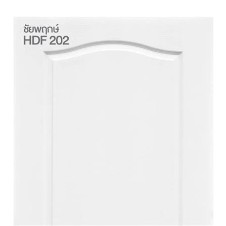 ประตูภายใน HDF ไม่เจาะลูกบิด METRO 202 ชัยพฤกษ์ 80x200 ซม. สีรองพื้น_1