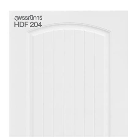ประตูภายใน HDF ไม่เจาะลูกบิด METRO 204 สุพรรณิการ์ 90x200 ซม. สีรองพื้น_2