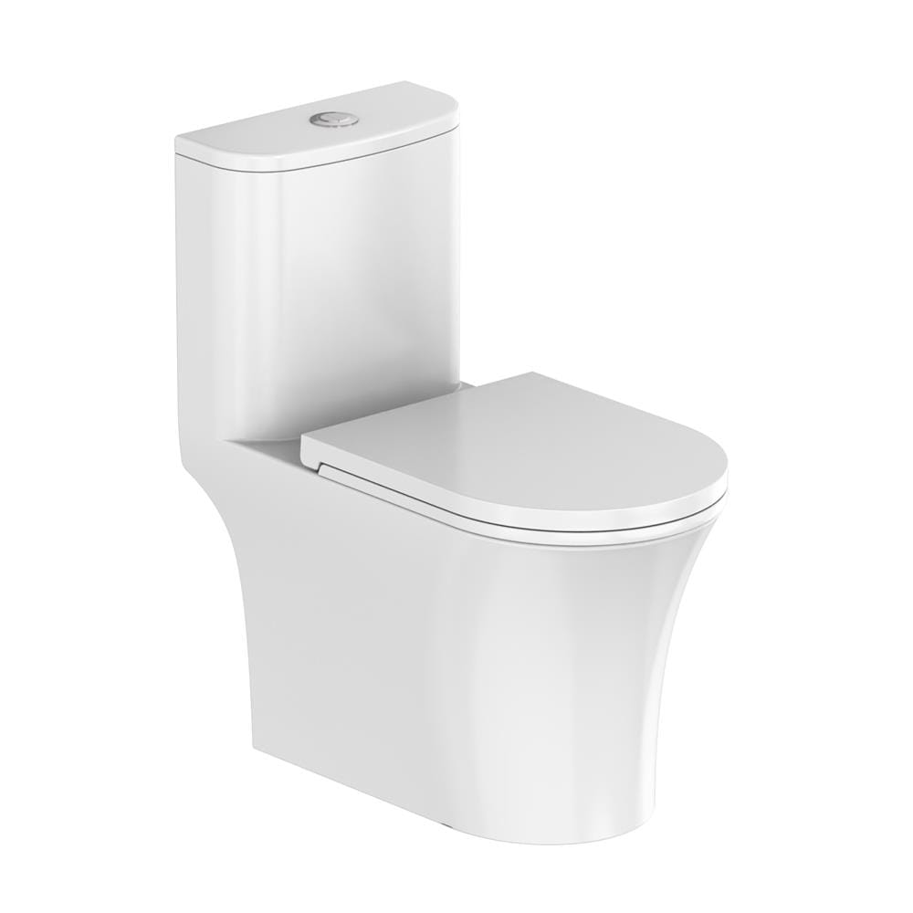 สุขภัณฑ์ 1 ชิ้น HAFELE 495.61.483 สีขาว