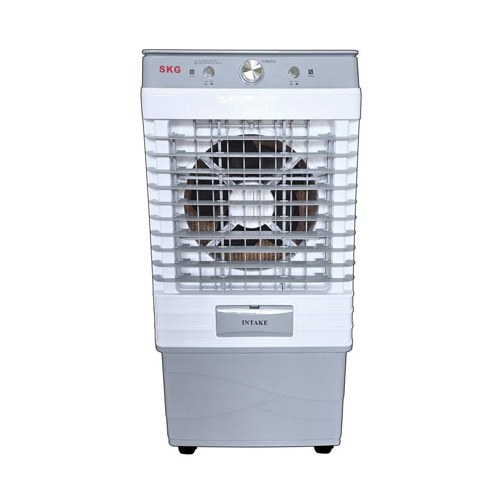 พัดลมไอเย็น SKG FL-15L 50 ลิตร สีเทา/ฟ้า