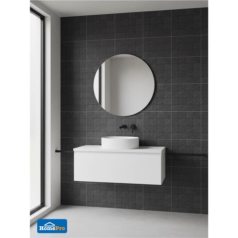 กระเบื้องพื้น 40x40 ซม. CERGRES คาสิต้าส์ เนโร ดำ(HT) A 0.96 ตร.ม.