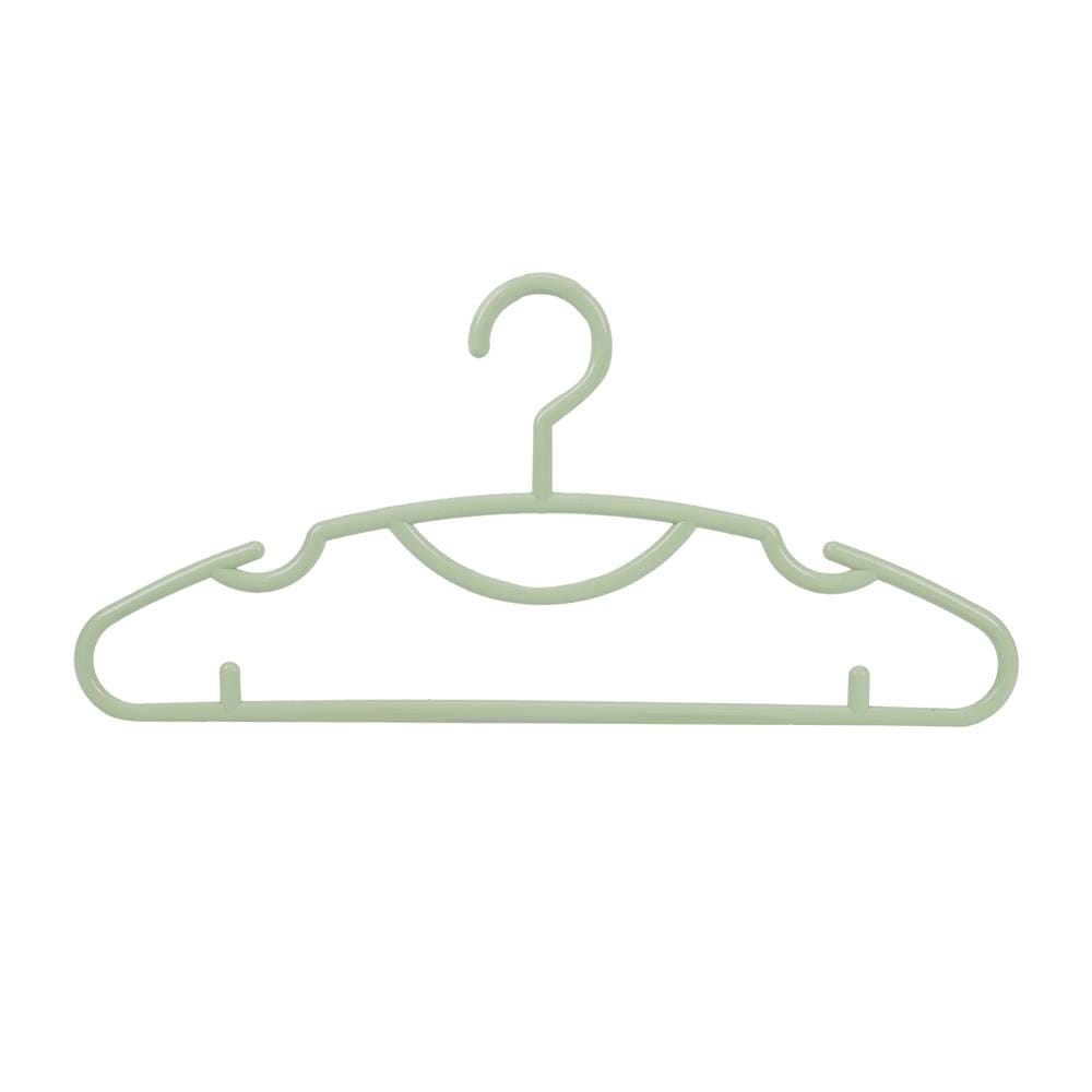 ไม้แขวนเสื้อ KING SIZE PLIM สีเขียว (แพ็ก 6 ชิ้น)