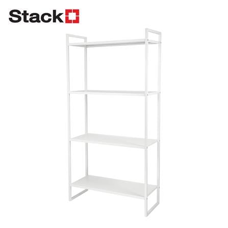 ชั้นวางของ 4 ชั้น STACKO NEAT 75.5x30.6x150.3 ซม. สีขาว_0