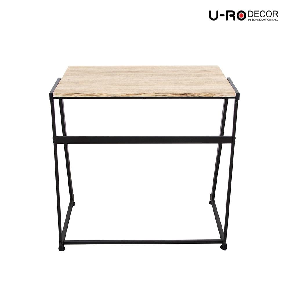 โต๊ะทำงานไม้ U-RODECOR LUXOR 76 ซม. สีน้ำตาลไม้