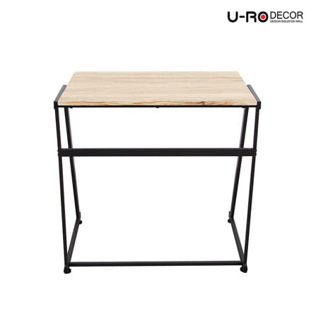 โต๊ะทำงานไม้ U-RO DECOR LUXOR 76 ซม. สีน้ำตาล_1