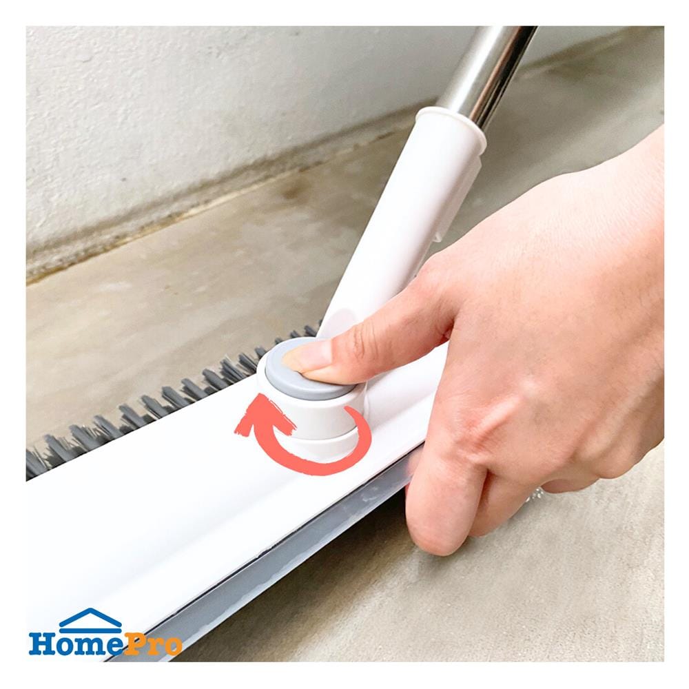 แปรงขัดพื้นพร้อมยางรีดน้ำ 3 IN 1 POLY-BRITE