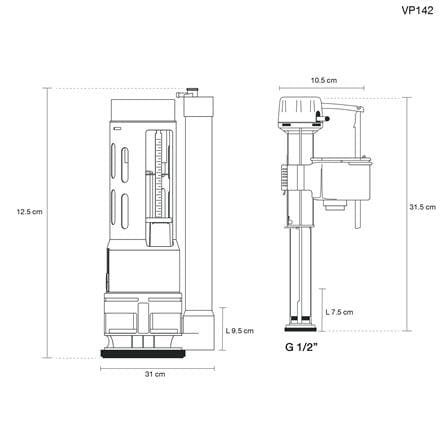 วาล์วครบชุด EXCEL EC-VP142_1