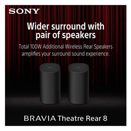 ลำโพงหลัง (แยกชิ้น) SONY BRAVIA THEATRE REAR 8 SA-RS8//Z SP1_8
