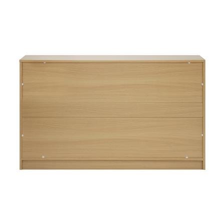 ตู้เตี้ย 3 ลิ้นชัก 3 บานเปิด FURDINI AOMI 120 ซม. สี NATURAL OAK/ขาว_5