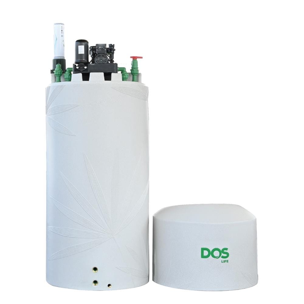 ถังเก็บน้ำ DOS WATER PAC NSN 700 ลิตร+ ปั๊ม MITSUBISHI EP305R2 300 วัตต์+เครื่องกรองน้ำใช้ DUPONT สีเทากราเซียร์