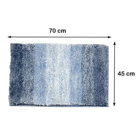 พรม HOME LIVING STYLE IRIS 45X70 ซม. สีฟ้า_9