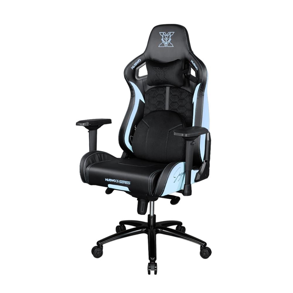 เก้าอี้เกมมิ่ง NUBWO NBCHX121 สีดำ/ฟ้า