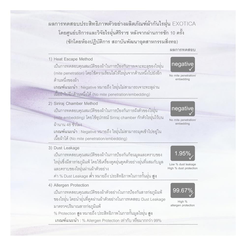 ผ้าปูที่นอน 3.5 ฟุต EXOTICA PD3A สี WHITE
