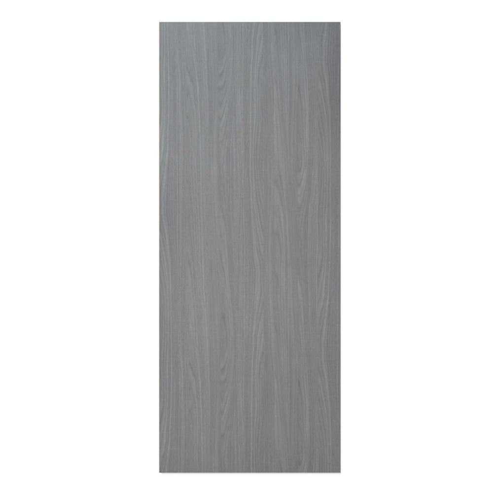 ประตูภายในเมลามีน ไม่เจาะลูกบิด METRO MD556 90x200 ซม. สี COMBI GREY