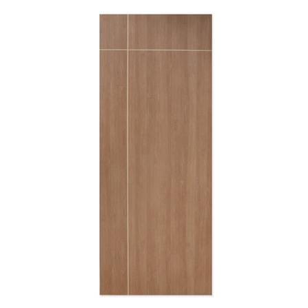 ประตูภายในเมลามีน ไม่เจาะลูกบิด METRO MD618 CAPPUCCINO 90x200 ซม. เซาะร่อง สีน้ำตาล