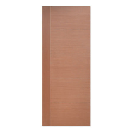 ประตูห้องน้ำ HDF ไม่เจาะลูกบิด METRO ROSE WOOD 02 VENEER 70x200 ซม. สีน้ำตาล