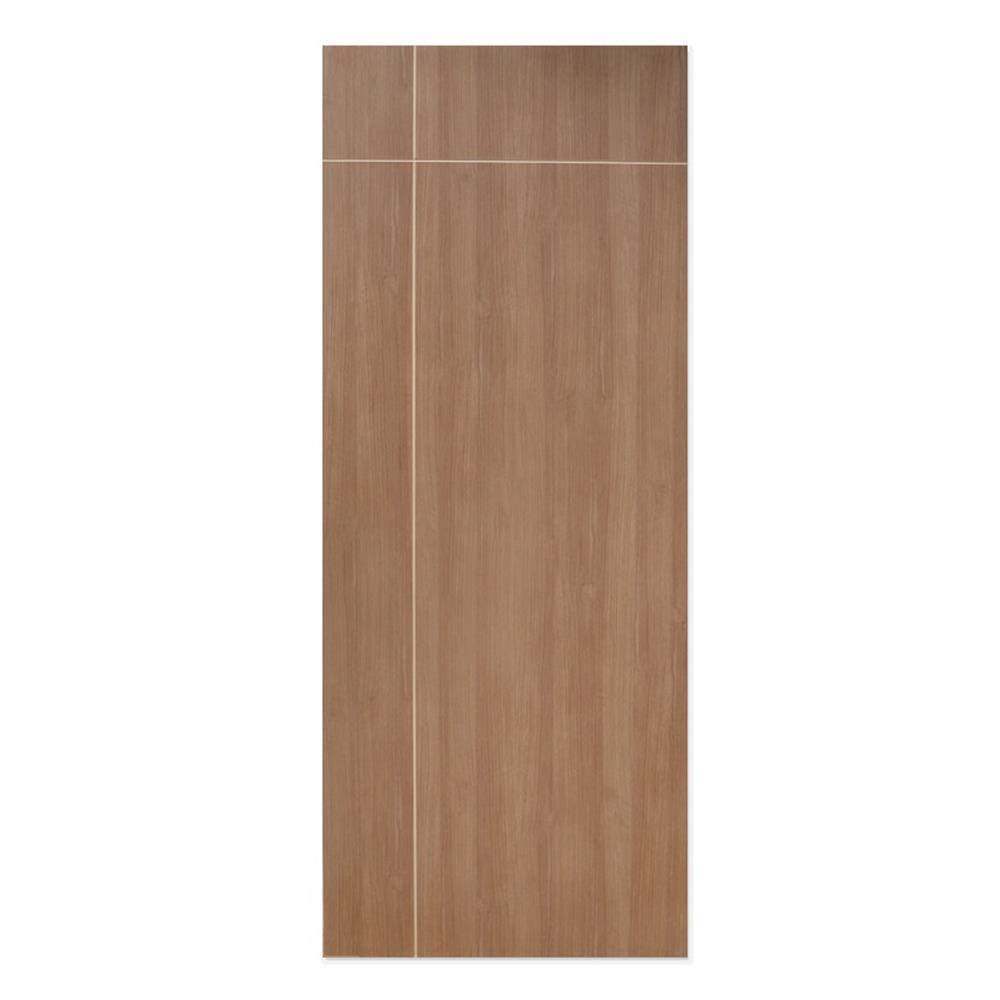 ประตูภายในเมลามีน ไม่เจาะลูกบิด METRO MD618 CAPPUCCINO 70x200 ซม. เซาะร่อง สีน้ำตาล
