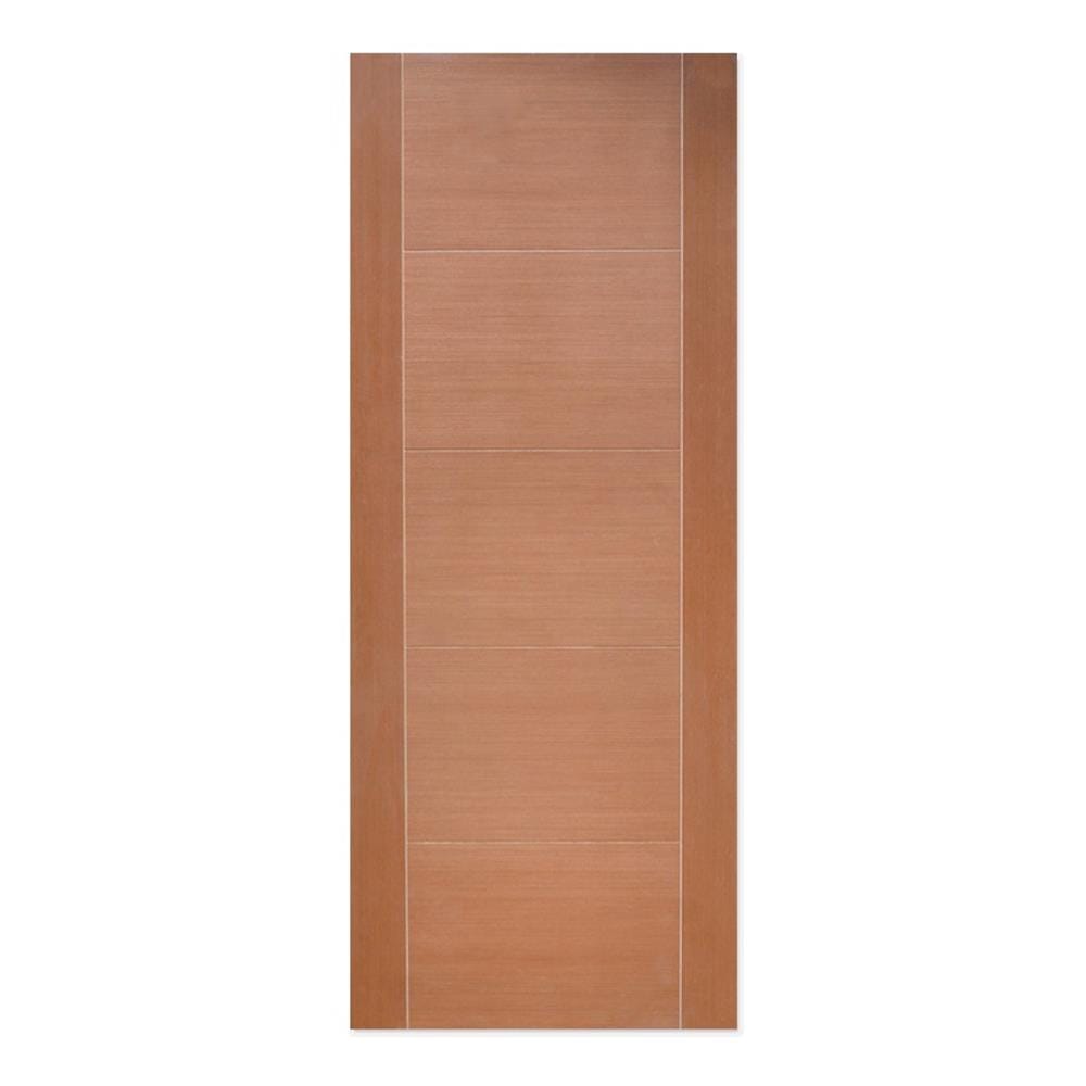 ประตูภายใน HDF ไม่เจาะลูกบิด METRO ROSE WOOD 03 VENEER 90x200 ซม. สีน้ำตาล