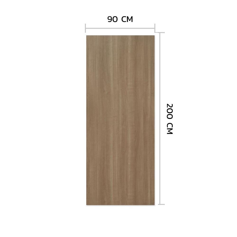 ประตูภายในเมลามีน ไม่เจาะลูกบิด METRO MD618 CAPPUCCINO 90x200 ซม. สีน้ำตาล