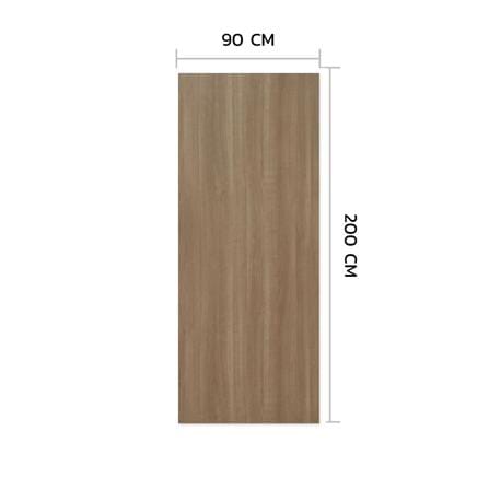 ประตูภายในเมลามีน ไม่เจาะลูกบิด METRO MD618 CAPPUCCINO 90x200 ซม. สีน้ำตาล_3