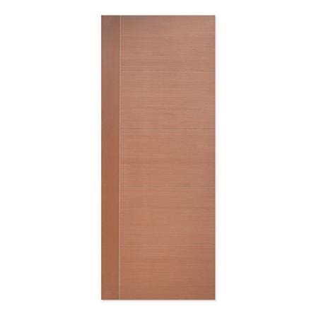 ประตูภายใน HDF ไม่เจาะลูกบิด METRO ROSE WOOD 02 VENEER 90x200 ซม. สีไม้สัก_0