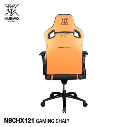 เก้าอี้เกมมิ่ง NUBWO NBCHX121 สีดำ/ส้ม_3