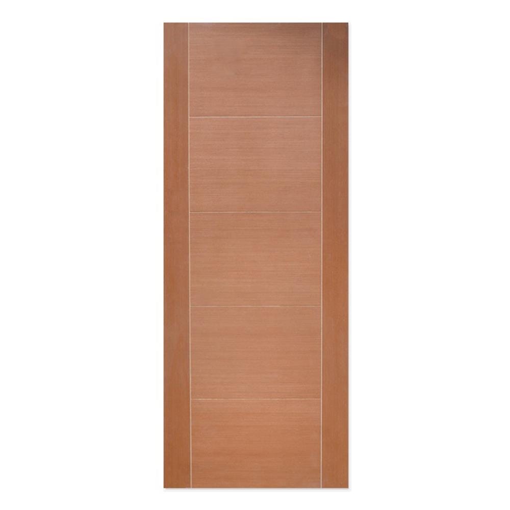 ประตูภายใน HDF ไม่เจาะลูกบิด METRO ROSE WOOD 03 VENEER 70x200 ซม. สีน้ำตาล
