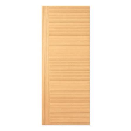 ประตูภายใน HDF ไม่เจาะลูกบิด METRO TEAK FANTASY 002 VENEER 70x200 ซม. สีน้ำตาล_0