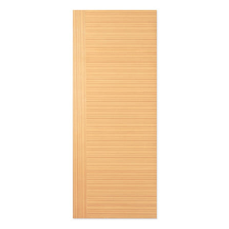 ประตูห้องน้ำ HDF ไม่เจาะลูกบิด METRO TEAK FANTASY 002 VENEER 70x200 ซม. สีน้ำตาล