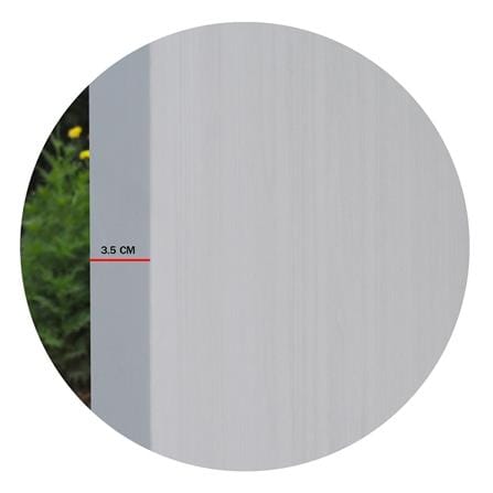 ประตูภายในเมลามีน ไม่เจาะลูกบิด METRO MD431N 70x200 ซม. สีขาววอลนัท_3