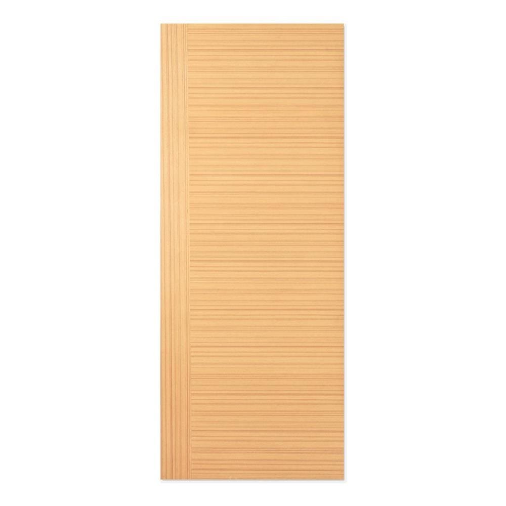 ประตูภายใน HDF ไม่เจาะลูกบิด METRO TEAK FANTASY 002 VENEER 90x200 ซม. สีน้ำตาล