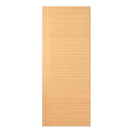 ประตูภายใน HDF ไม่เจาะลูกบิด METRO TEAK FANTASY 002 VENEER 90x200 ซม. สีน้ำตาล