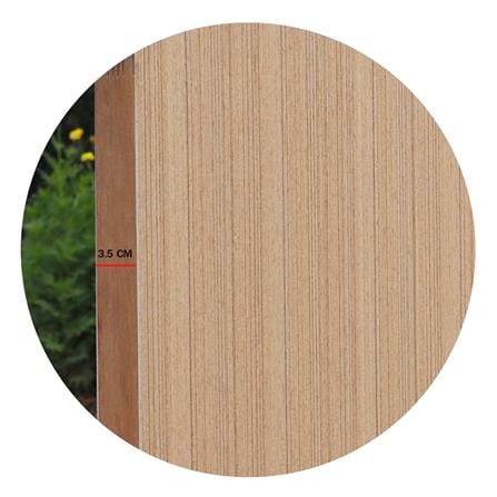 ประตูภายในไม้อัดสักอิตาลี METRO VENEER 90x200 ซม. สีน้ำตาล_4